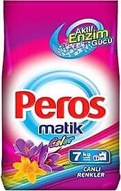 PEROS MATIK 7KG BEYAZ-RENKLILER