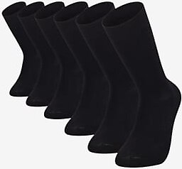 Shocks 6'lı Erkek Siyah Bambu Soket Çorap