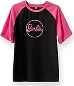 Barbie Özel Tasarım Baskılı Unisex Çocuk Tişört