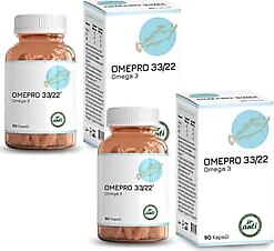 Anti OmePro 3322 Omega 3 Balık Yağı(Trigliserit ) 90 Kap x 2 Adet