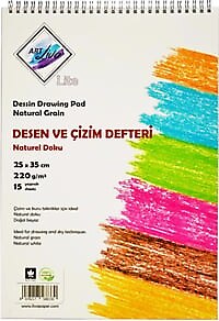 Art Liva Desen Ve Çizim Defteri 25x35cm 220g
