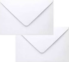 Zarf Beyaz Renkli Mini 7x9 cm 1000 Adet