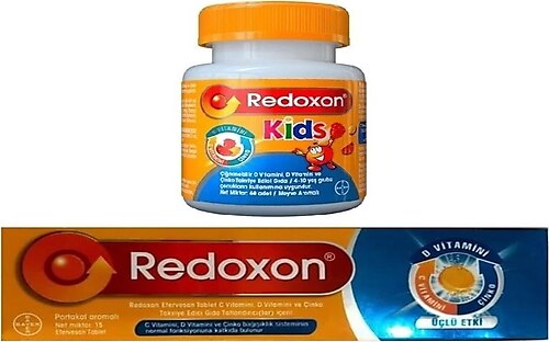 Redoxon Redokson Kids+redokson Efervesan Aile Paketi