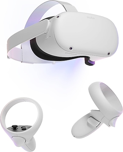 Oculus Quest 2 128 GB All In One Kablosuz VR Sanal Gerçeklik Gözlüğü