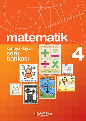 Kumbara Yayınları - Matematik 4. Sınıf Soru Bankası - İnce Kapak