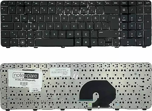Hp 666001-001 666001-141 Uyumlu Laptop Klavye Siyah TR