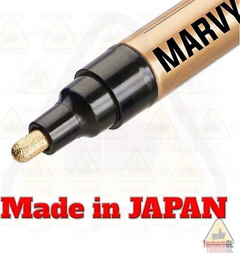 Marvy Araç Kaporta Rötuş Kırmızı Boya Kalemi ( Çok Kaliteli) Japon