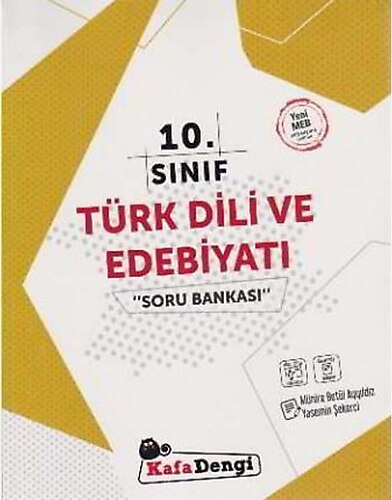 Kafa Dengi Yayınları Kafadengi Yayınları 10. Sınıf Türk Dili Ve Edebiyatı Extra Soru B