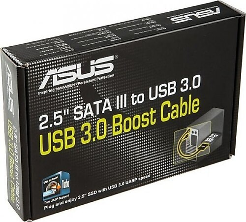 ASUS 2.5 inç SATA to USB HDD-SSD Çevirici Dönüştürücü Kablo