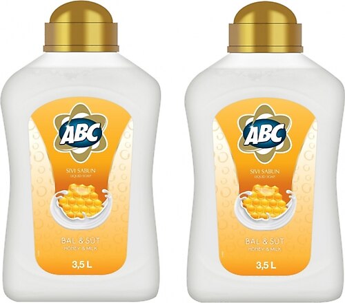 ABC Bal & Süt 3.5 lt 2'li Sıvı Sabun