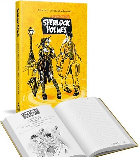 Çocuklar İçin Sherlock Holmes Süresiz Ajanda (Zamansız Yazarlar Serisi)