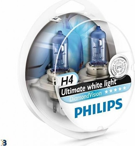 Philips H4 Diamond Vision Dvs 5000k 60/55w Ampul Takımı Fiyatları