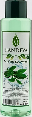 Handeva Parfümlü Kolonya Yeşil Çay 400ml 80derece