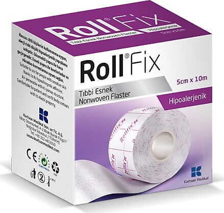 Roll Fix Tıbbi Esnek Nonwoven Flaster 5 Cm x 10 M