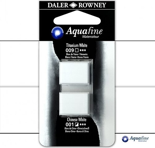 Daler-Rowney Aquafine Watercolour 8ml Titanium White