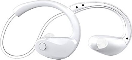Kablosuz Bluetooth kulaklık, hafif, kulaklık, stereo fitness kulak içi kulaklık, spor/koşu için uygun (siyah)