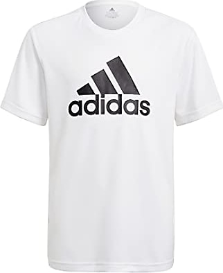 adidas Erkek Çocuk B BL T Designed To Move Big Logo Tişört WHITE/BLACK 6-7 yaş