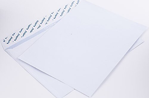 Zarf DIN C5 162 x 229 mm Beyaz 80 g/m2, penceresiz basınca duyarlı yapışkan (c50.10e)