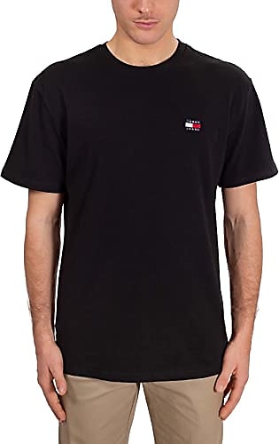Tommy Hilfiger TJM CLSC TOMMY XS BADGE TEE Erkek T-Shirt, Siyah, M  Fiyatları, Özellikleri ve Yorumları | En Ucuzu Akakçe
