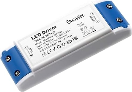 LED trafo LED transformatör 1-60W 12V 5A LED sürücü güç kaynağı, minimum  yük yok, LED titreme yok, transformatör gürültüsü yok, MR11 G4 MR16 GU5.3  LED ampuller için ışık şeritleri Fiyatları, Özellikleri ve