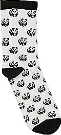 WWF Market Unisex Panda Çorap Ekru 40-44