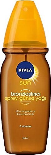 Nivea Sun Deep Tanning Oil Bronzlaştırıcı Sprey Güneş Yağı 150 ml