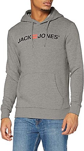 Jack Jones Sweat Hood Corp Old Logo 12137054-LGM
