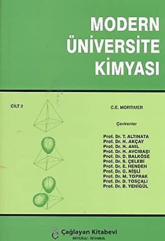 Modern Üniversite Kimyası Cilt 2