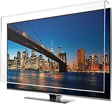 Etiasglass Hitachi 55Ht1800Ud ile Uyumlu Tv Ekran Koruyucu, Şeffaf
