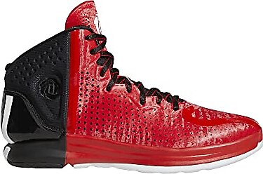 adidas Unisex Yetişkin D Rose 4 Restomod Basketbol Ayakkabısı SCARLE/CBLACK/FTWWHT 40