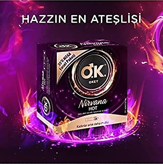 Okey Nirvana Hot 35'li Avantaj Paketi Prezervatif