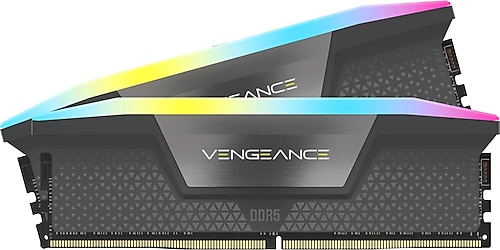 Corsair Vengeance RGB 32 GB (2x16) 5200MHz DDR5 CL40 CMH32GX5M2B5200Z40K Ram