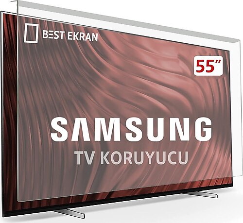 Bestekran Samsung 55Q60R TV Ekran Koruyucu Samsung 55" İnç 139 Cm Ekran Koruyucu QE55Q60RATXTK