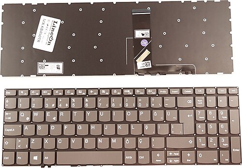 Lenovo ideapad 330-15IKB 81AX Notebook Klavye (V.2)