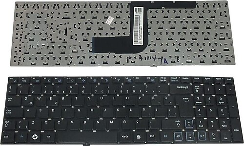 Samsung NP-RV515-A02TR Uyumlu Laptop Klavye Siyah TR