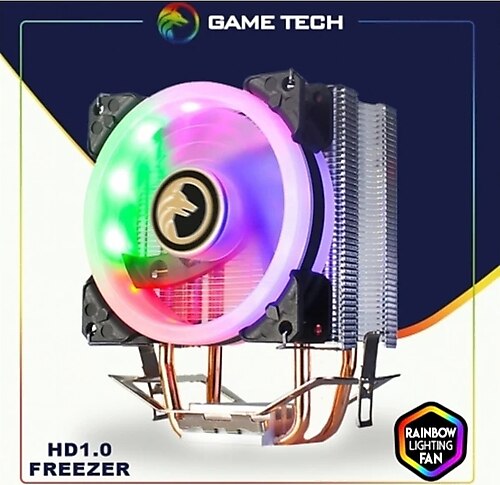Gametech FREEZER HD1.0 Rainbow İşlemci Soğutucu