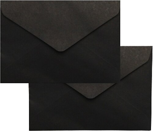 Zarf Siyah Renkli Mini 7x9 cm 200 Adet