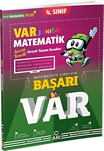 Arı Yayınları 4.sınıf Var Junior Matematik Soru Bankası
