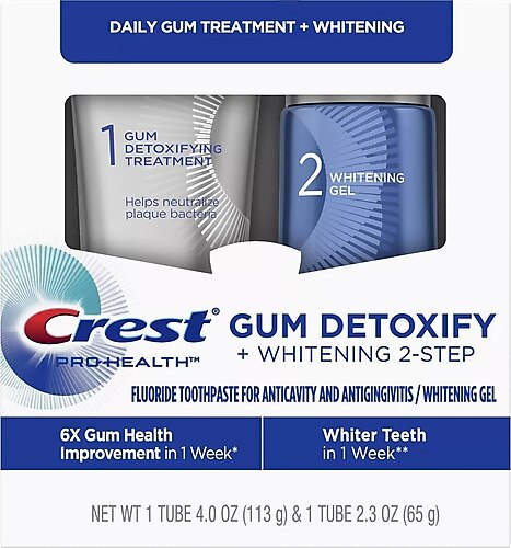 CREST Gum Detoxify + Whitening 2 Adımlı Diş Macunu
