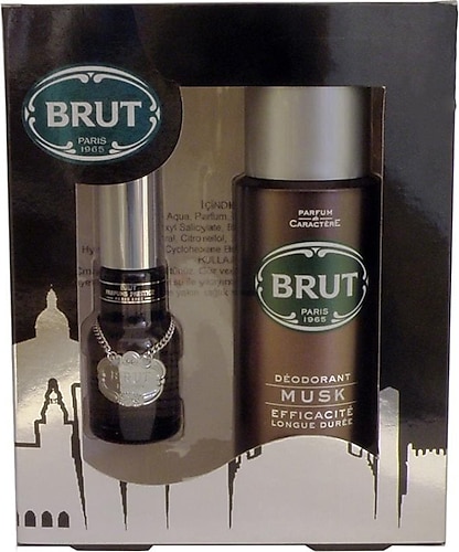 Brut Musk EDT 30 ml + Deo Sprey 200 ml Erkek Parfüm Seti