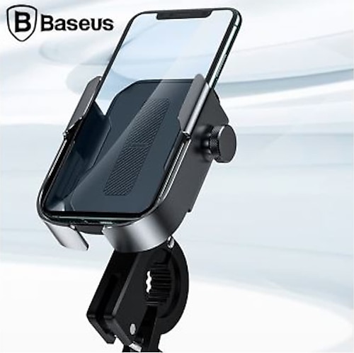 Baseus Motorsiklet Bisiklet Telefon Tutucu Navigasyon Tutacağı (405276154) siyah-gri
