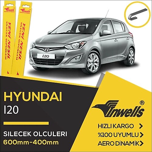 Hyundai İ20 Silecek Takımı (20082014) İnwells Muz