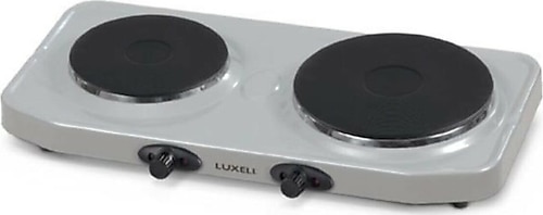 Luxell LX-7021 Gri İkili Set Üstü Elektrikli Ocak