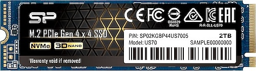 Silicon Power SP02KGBP44US7005 PCI-Express 4.0 2 TB M.2 SSD