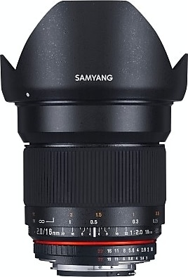 Samyang F:2.0 Lens 16 mm