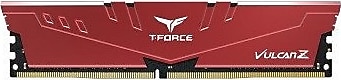 Team T-Force Vulcan Z Red 8 GB DDR4 3200 MHz CL16 TLZRD48G3200HC16F01 Ram