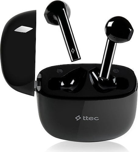 Ttec AirBeat Go TWS Kulak İçi Bluetooth Kulaklık Siyah