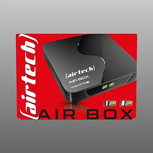 Airtech 4K Airbox Mediabox 4K Ultra Hd Android 10 Tv Box Mybox Netflix Youtube