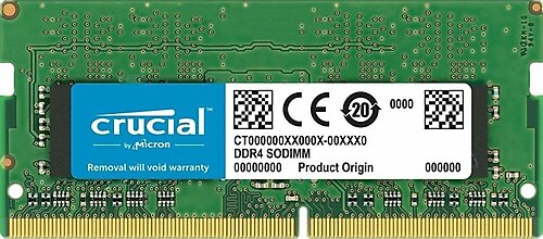 Crucial 16 GB 2666 MHz DDR4 SODIMM CL19 CT16G4S266M Bellek