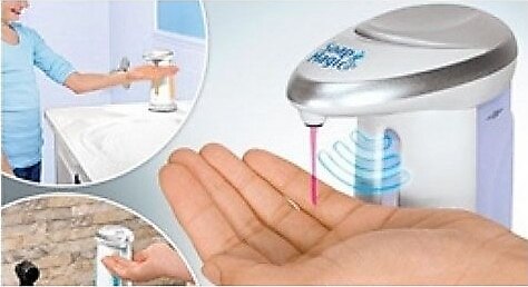 EvimShopping Elinizi Yaklaştırın Sensörlü Soap Magic Sıvı Sabunluk Dezenfektan